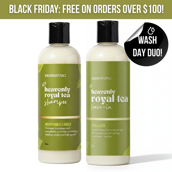 Heavenly Royal Tea Wash Day Duo